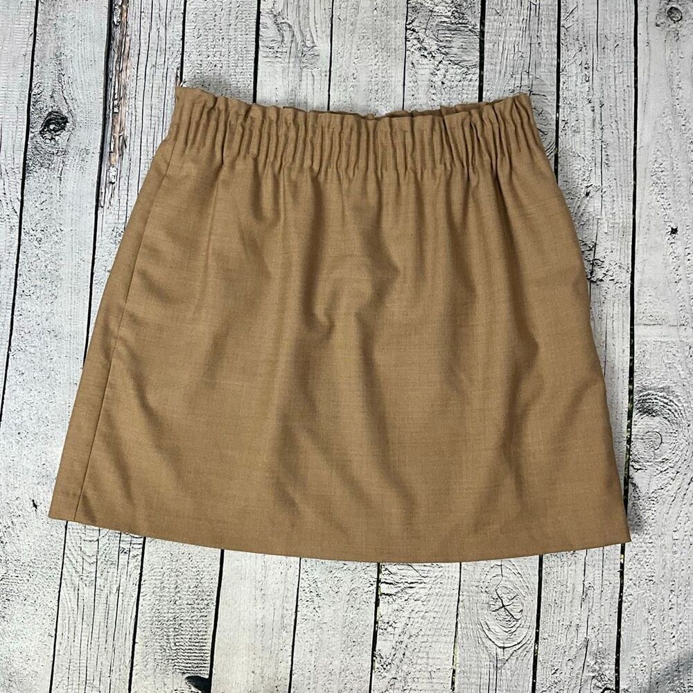 J. CREW Wool Blend Mini Skirt